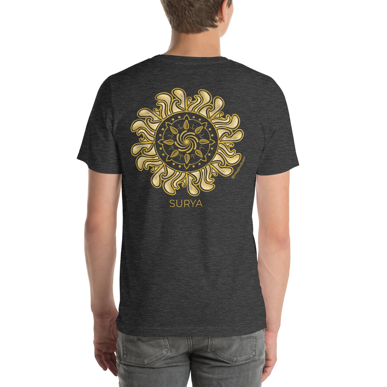SURYA - Camiseta con Mandala a color - Imagen 8