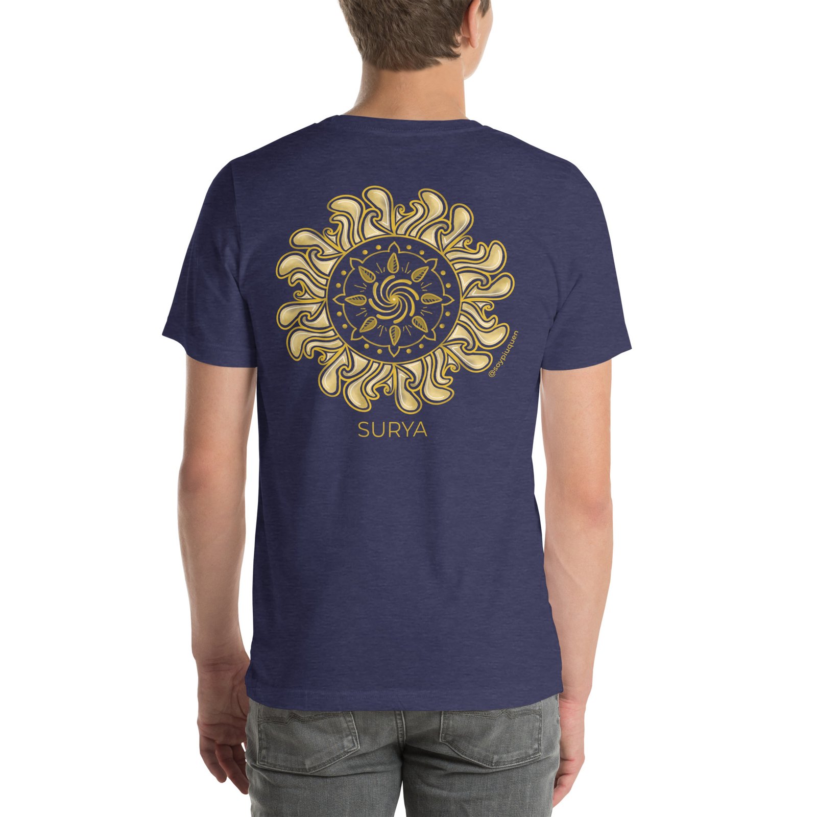 SURYA - Camiseta con Mandala a color - Imagen 5