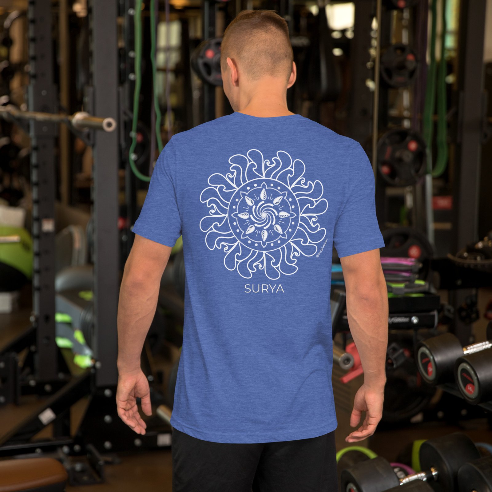 Surya - Camiseta con Mandala Blanco - Imagen 8
