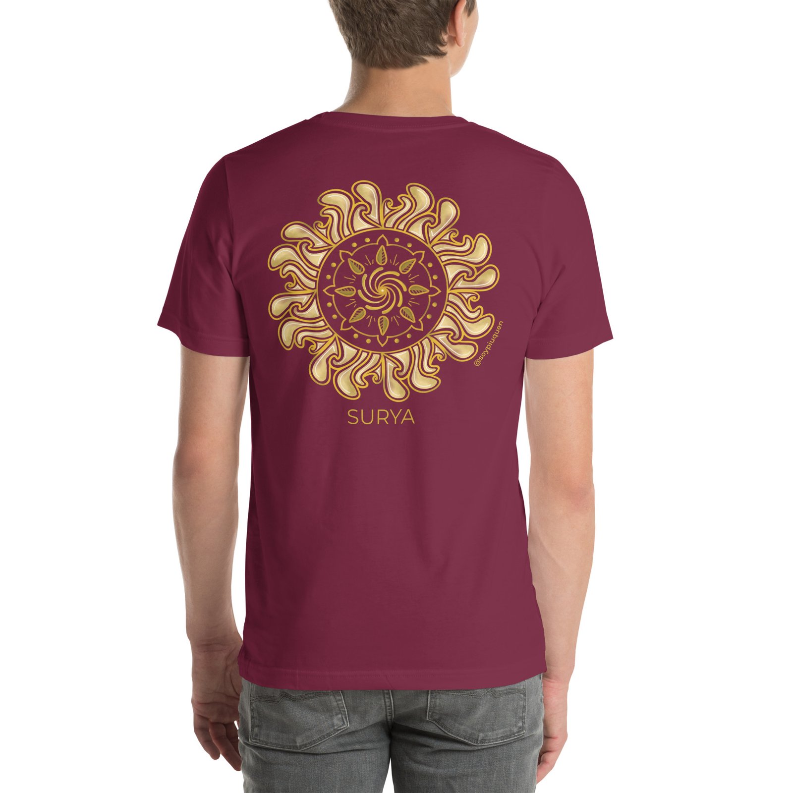 SURYA - Camiseta con Mandala a color - Imagen 6