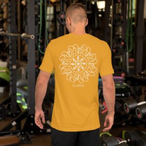 Surya - Camiseta con Mandala Blanco