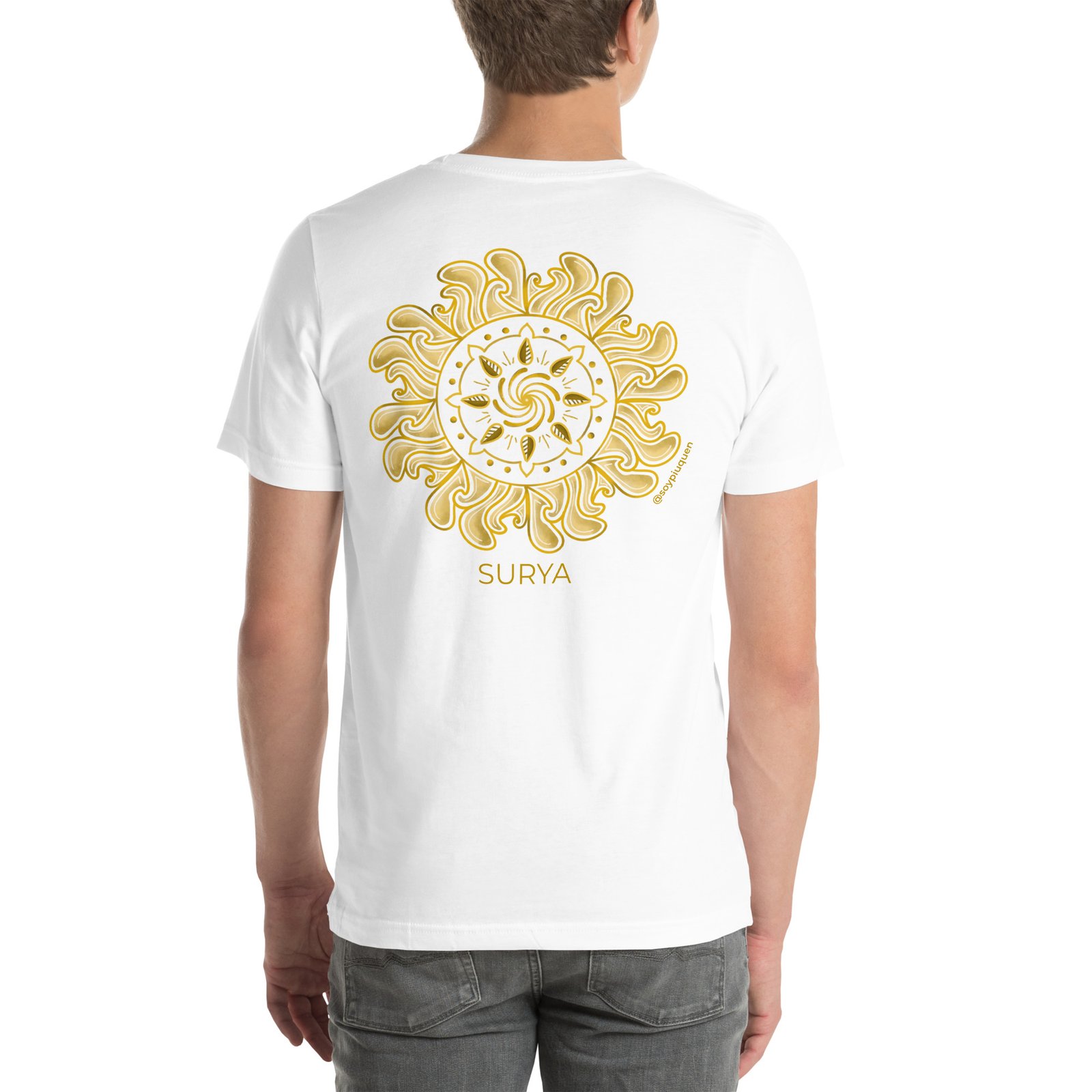 SURYA - Camiseta con Mandala a color - Imagen 10