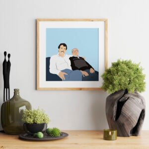 Ilustración personalizada, un regalo especial